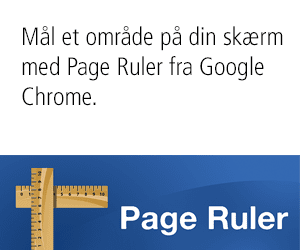 Page Ruler – Mål skærmområde med Google Chrome