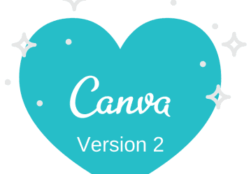 Canva – grafik fra version 1 til 2