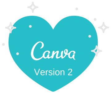 Canva – grafik fra version 1 til 2