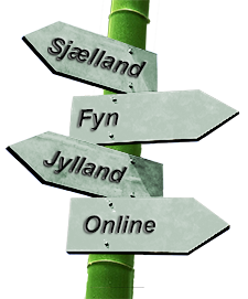 Jeg underviser på Sjælland, Fyn, i Jylland og Online